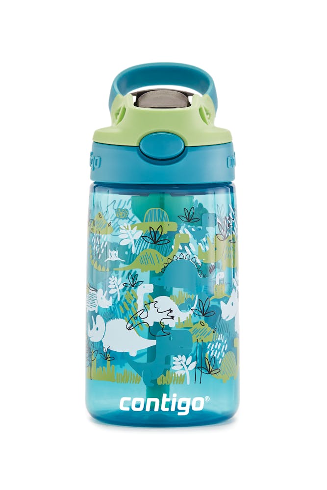 Gizmo Sip Kid Water Bottle with AUTOSEAL™ Lid, 14oz - Dinos [WKXRC] wws
