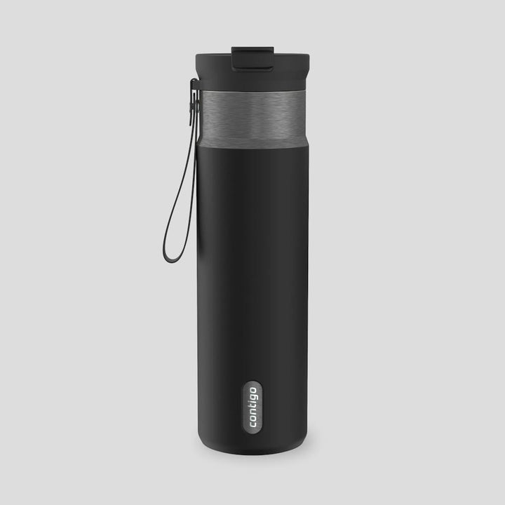 24oz DualSip Bottle - Licorice Gunmetal [CU6YJ] xyf